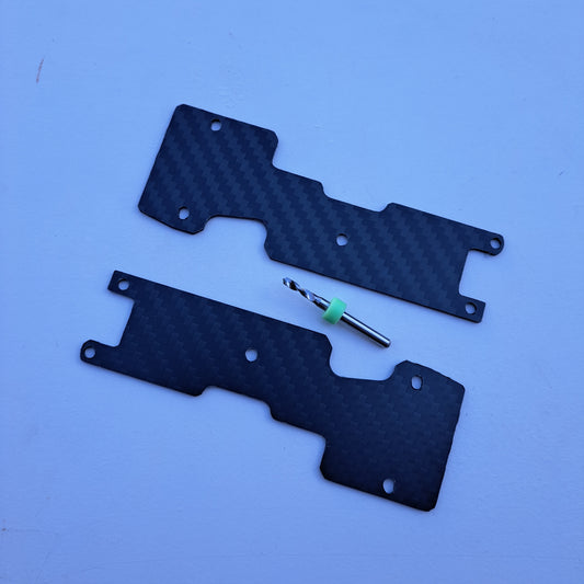 KDRC Carbon Fiber Arm Insert for Kyosho MP10T/e